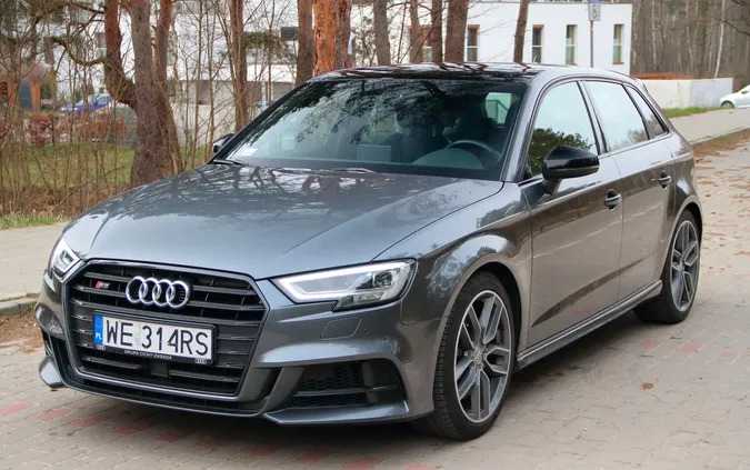 audi Audi S3 cena 132000 przebieg: 67000, rok produkcji 2017 z Warszawa